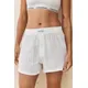 Calvin Klein Textured Boxer Shorts - White S at Urban Outfitters