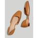 Madewell Shoes | Madewell $138 The Lawrence D'orsay Flat Desert Camel Size 8.5 Nn048 | Color: Tan | Size: 8.5