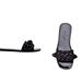Kate Spade Shoes | Kate Spade Bernadette Polka Dot Bow Sandal Size 7 Black New In Box | Color: Black | Size: 7