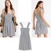 Madewell Dresses | Madewell Texture & Thread Smocked Dress In Stripe | Color: Blue/White | Size: Xs