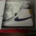 Nike Shoes | Never Been Worn Custom Nike Blazers Size 8 | Color: Gold/Purple | Size: 8