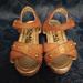 Michael Kors Shoes | Michael Kors Wedges | Color: Brown/Gold | Size: 5bb