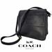 Coach Bags | Authentic Vintage Coach Tribeca Saddle Flap Crossbody Bag - Black | Color: Black/Gold | Size: Os