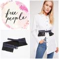 Free People Accessories | New Free People Farah Fringe Waist Belt #34 | Color: Silver | Size: S/M