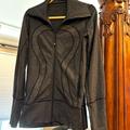 Lululemon Athletica Jackets & Coats | Lululemon Front Zip Jacket | Color: Black/Gray | Size: 6