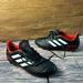 Adidas Shoes | Adidas Predator 18.4 Fg Mens Soccer Cleats Shoes Size 9.5 | Color: Black/Red | Size: 9.5