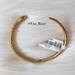 Madewell Jewelry | New Madewell Gold Brass Snake Bracelet | Color: Gold | Size: Os
