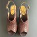 Michael Kors Shoes | Michael Kors Brown Wedge Sandal. Size 9 | Color: Brown/Gold | Size: 9