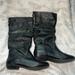 Nine West Shoes | Black Leather Nine West Boots 8m | Color: Black | Size: 8