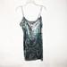 Free People Dresses | Intimately Free | Sequin Tank Dress | Color: Blue/Green | Size: M