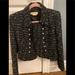 Michael Kors Jackets & Coats | Michael Kors Italian Label Crop Tweed Jacket | Color: Silver | Size: 4