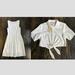 Michael Kors Dresses | Mk Eyelet Dress/Jacket | Color: White | Size: 6