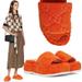 Gucci Shoes | Gucci Shoes Gg Supreme Orange Terry Platform Slide | Color: Orange | Size: Various