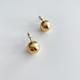 J. Crew Jewelry | J. Crew Dainty Gold-Plated Ball Stud Earrings | Color: Gold | Size: Os