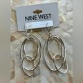Nine West Jewelry | New, Nine West Silver Earrings | Color: Silver | Size: Os