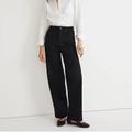 Madewell Jeans | Madewell The Perfect Vintage Wide-Leg Jean Black Size 24 | Color: Black | Size: 24