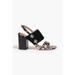 Tory Burch Shoes | New Tory Burch Kira 85mm Sandal In Perfect Black/Warm Roccia | Color: Black | Size: 6