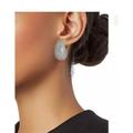 Kate Spade Jewelry | New Kate Spade Adore-Ables Huggies Earrings Irresistible Modern Glitter | Color: Silver | Size: Os