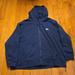 Nike Sweaters | Men's Sportswear Club Fleece Full-Zip Nike Hoodie. Size 3xl. | Color: Blue | Size: 3xl