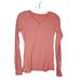 Lululemon Athletica Tops | Lululemon Love Some Run Long Sleeve Pullover Top Heathered Peach Reflective Sz 4 | Color: Pink | Size: 4