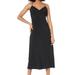 Madewell Dresses | Madewell Slip Dress In Classic Black Nwt | Color: Black | Size: 8