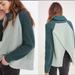 Madewell Sweaters | Madewell Eastbrook Colorblock Cross Over Back Turtleneck Sweater Size Small | Color: Green | Size: S