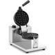 Royal Catering - Round Waffle Maker Waffle Iron Professional Stainless Steel 1200W