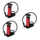 POPETPOP 3pcs Activated Floor Pump Bike Air Pump Booster Floor Pump Basketball Air Pump Hand Air Pump Ergonomic Bike Pump Car Air Pump Air Pump for Bike High-pressure Inflator Red Portable