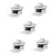 Veemoon 5pcs Washing Machine Sensor Washer Pressure Mechanic Accessories Water Level Pressure Sensor Pressure for Washer Pressure Switch Replacement Washer Part Iron Mechanical Controller