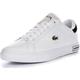 Lacoste Powercourt WHB Men's Leather Trainers (White Black, UK 10)