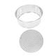 TOPBATHY 2 Sets Bead Sieve Tray Screen Beads Grading Sieve Pearl Sieve Jewlery Soil Shaker Sieve Pan Fine Trim Bin Beads Measuring Sieve Stainless Steel Sieve Flat Hole Tool Diamond Jewelry