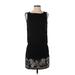 Zara TRF Casual Dress - DropWaist: Black Graphic Dresses - Women's Size Small