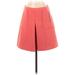 Maeve Casual A-Line Skirt Knee Length: Red Print Bottoms - Women's Size 4