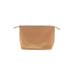 Clutch: Pebbled Tan Solid Bags