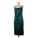 Cocktail Dress - Slip dress: Teal Dresses - Women's Size Large