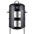 FETMIA Vertical Charcoal Portable 22 Square Inches Smoker | Wayfair 59048