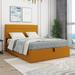 Latitude Run® Denicolais Low Profile Storage Wingback Bed Upholstered in Orange | Full | Wayfair 18D86855D932472A9D066BAA50202A6F