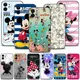 Coque de téléphone Disney Family Minnie Couple Love Apple iPhone 14 13 12 11 Pro Max 13 12 Mini XS