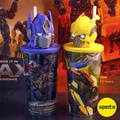 Tasse originale Transformation Rise Of The Beasts Optimus Prima Topper Cup Figurine Popcorn E27