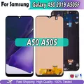 AMOLED LCD Für Samsung A50 LCD Display Touch Screen Digitizer Rahmen Pantalla Für Samsung A50