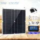 Panneau solaire 20W USB 5V DC 12V avec contrôleur 10/20/30A cellules flexibles pour voiture yacht