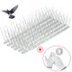 Kit de clôture à pointes d'oiseaux 10M/5M avec Base en acier inoxydable pointes répulsives pour