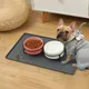 Pet Placemat Cat Dog Drinking Feeding Placemat Dog Food bowl Mat Cat Feed Mat Silicone Waterproof