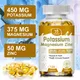 Magnesium Potassium Zinc Capsule Relieve Twitches Tremors Muscle Cramps Extreme Fatigue And