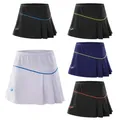 New Women/Girls's Tennis Skirt sport Skirts with Safety Shorts Female Running Tennis Skirts