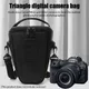Camera DSLR Soft Bag Waterproof Camera Bag for Canon Nikon Sony SLR Nylon Photo Camera Sling Bag