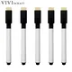 Vividcraft 10 pcs/Lot Erasable Whiteboard Marker Pen Set with Eraser Chalk Marker Black Ink Pen