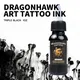 Dragonhawk Tattoo Ink 1-Pack Black Color Set 1oz Bottles Color Tattoo Ink Permanent Tattoo Supplies