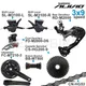 SHIMANO ALIVIO M3100 3x9 Speed Groupset with Shifter and M2000 Front REAR DERAILLEUR HG200 Cassette
