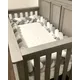 2M 3 Shares Toddler Baby Bed Bumpers In The Crib Newborn Baby Crib Protector Bed Braid Knot Cushion